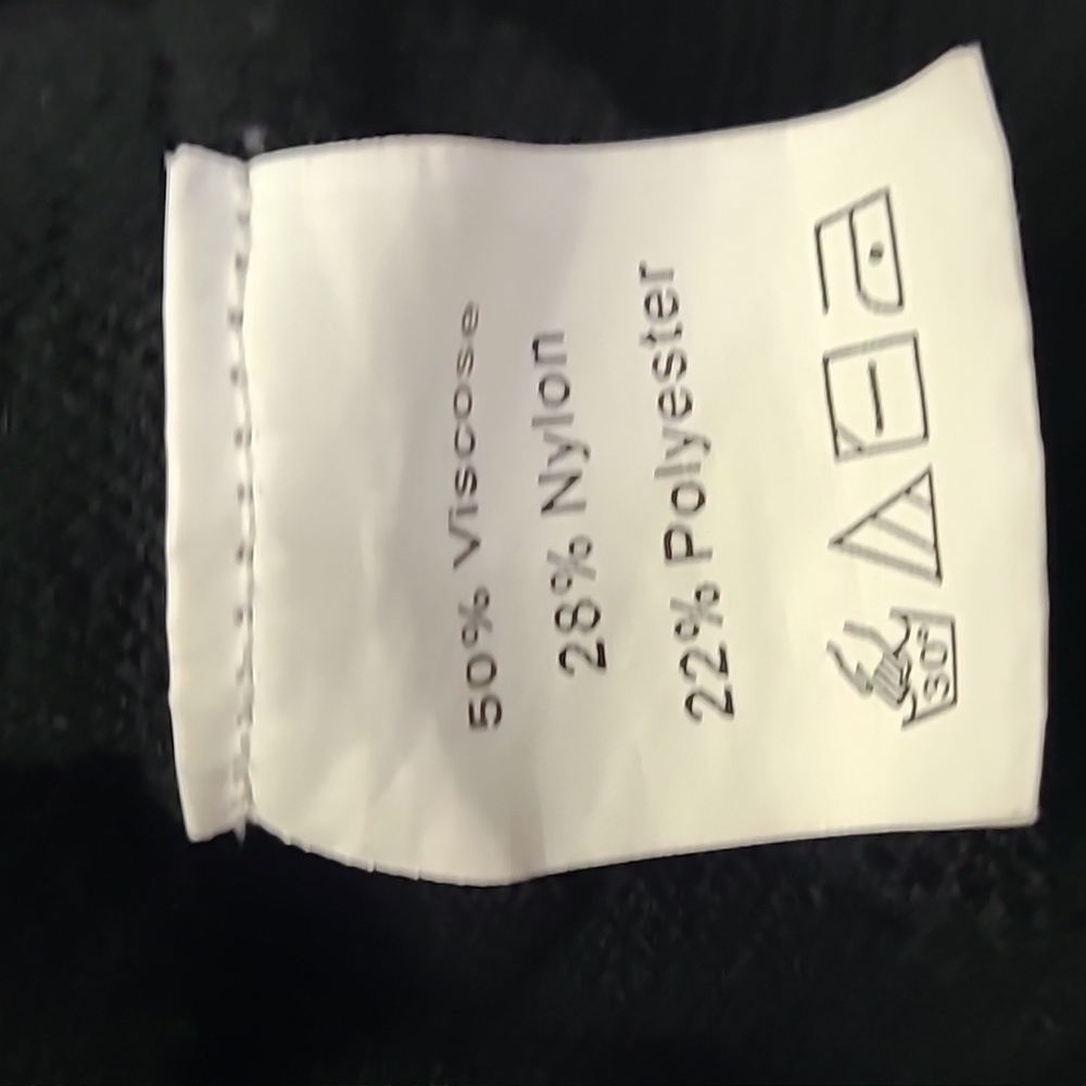 Cross over Sweater Black XL - Picture 4 of 6